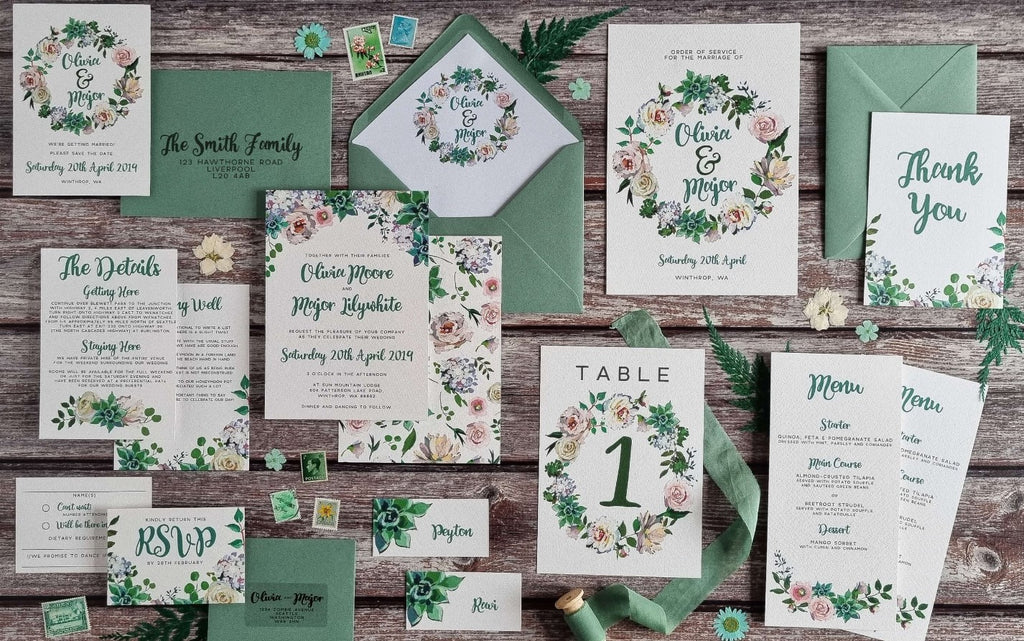 A Comprehensive Guide on Choosing the Perfect Wedding Invitations